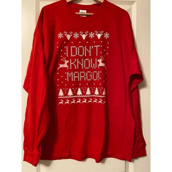 Gildan Other - I don't know Margo Christmas Long Sleeve T-shirt size XL